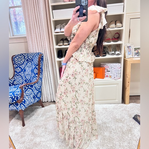NWT Astr the label Luna Floral maxi dress - Picture 3 of 12